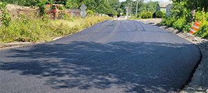 Temporary paving of Sears Lane.