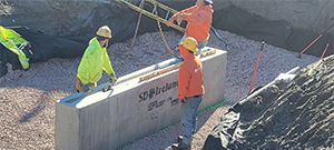 The Champlain Parkway Project includes several stormwater features including a box culvert for the Englesby Brook. 